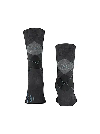BURLINGTON | Chaussettes homme 40-46 MANCHESTER marine | grau
